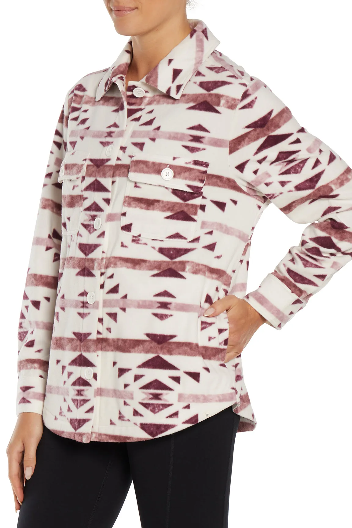 Carolyn Shacket (Crush Violet Native Geo Distre)