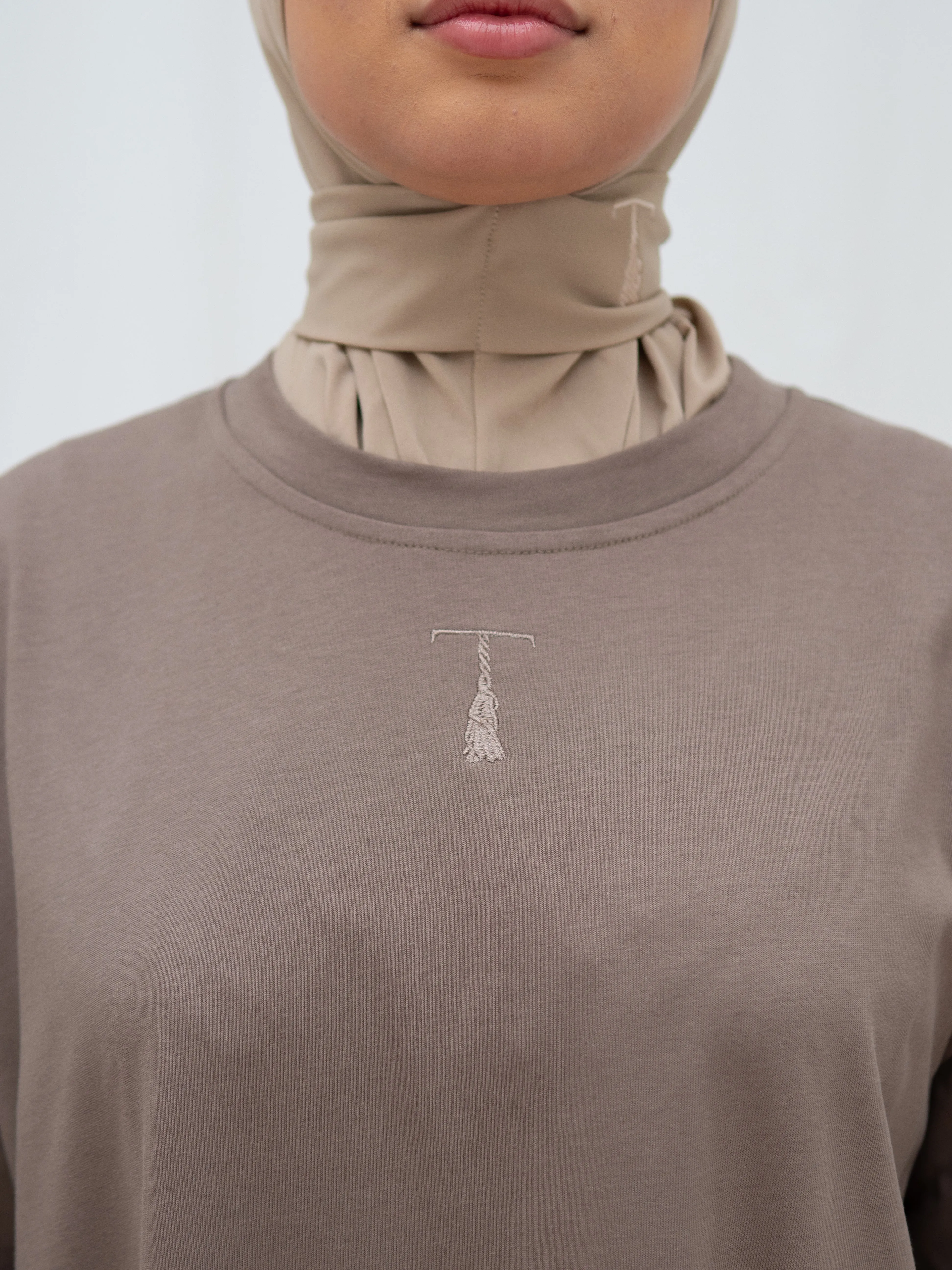 casual taupe LONG SLEEVES