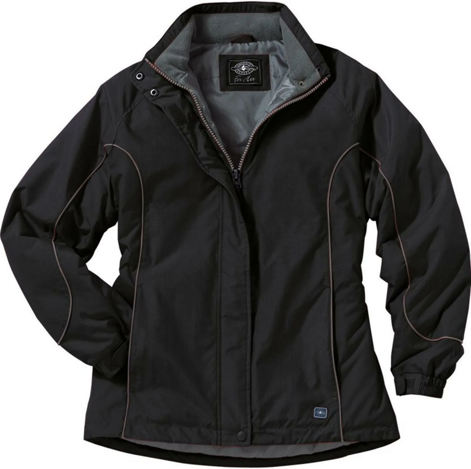Charles River Apparel Women's Alpine Parka Black Large