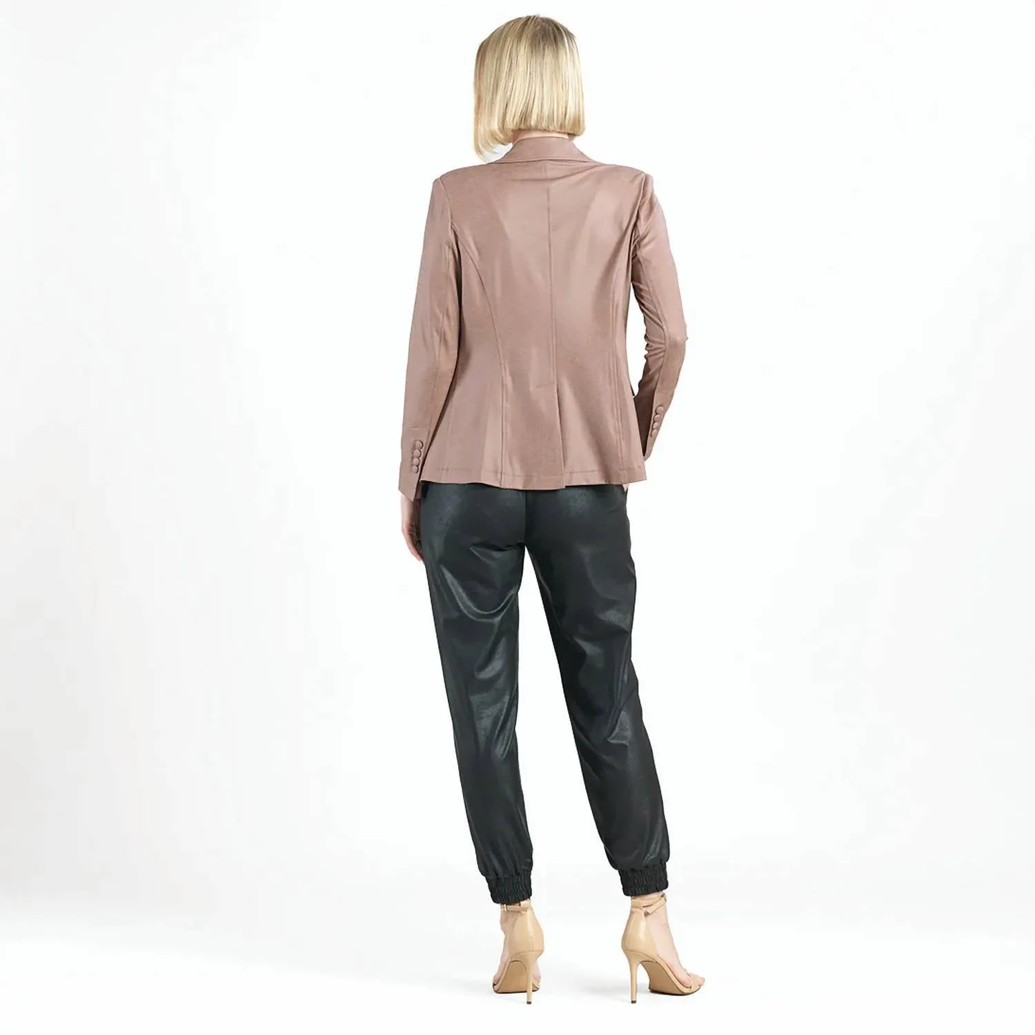 Clara Sun Woo - Liquid Leather Blazer