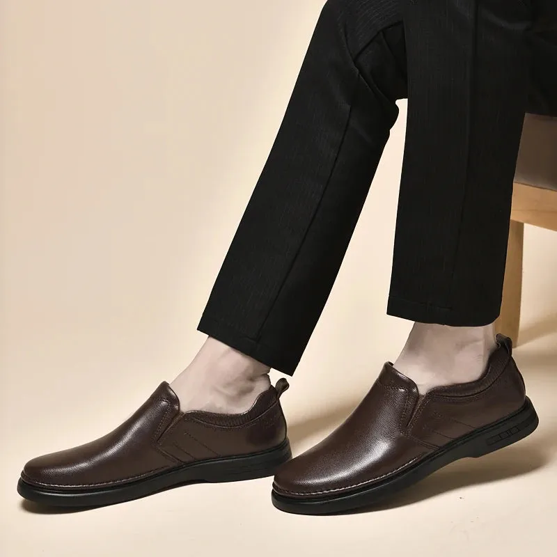Classic Luxe Leder Business Schuhe