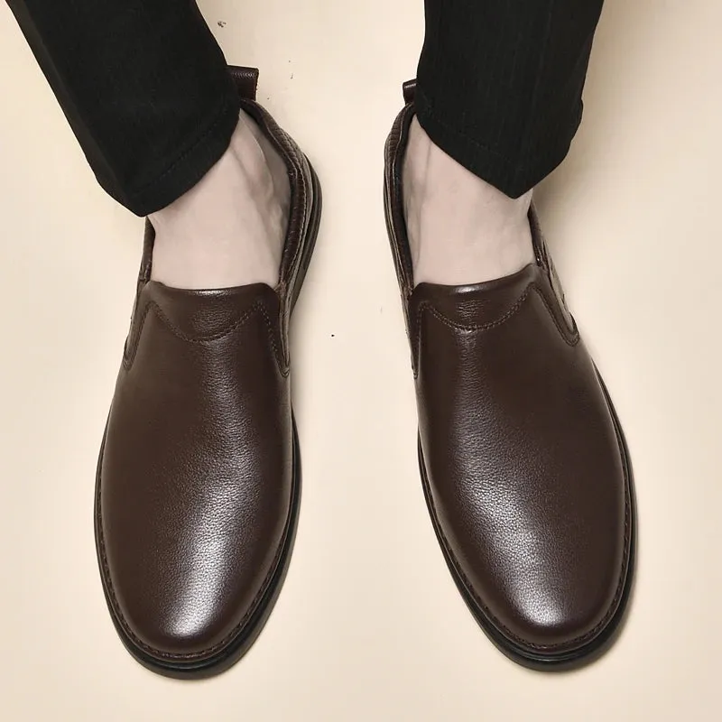 Classic Luxe Leder Business Schuhe