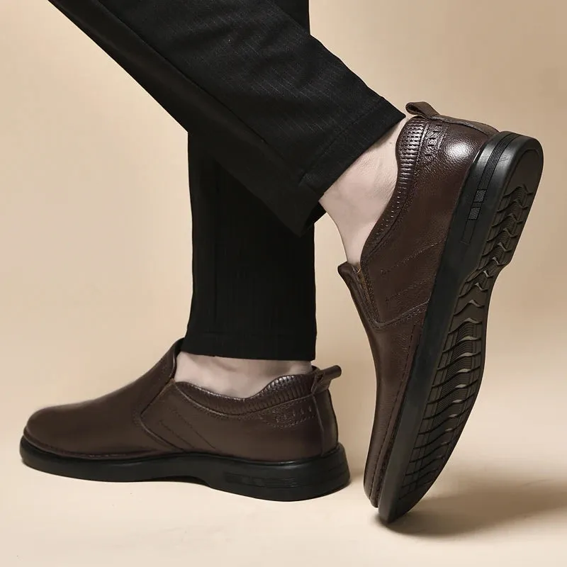 Classic Luxe Leder Business Schuhe