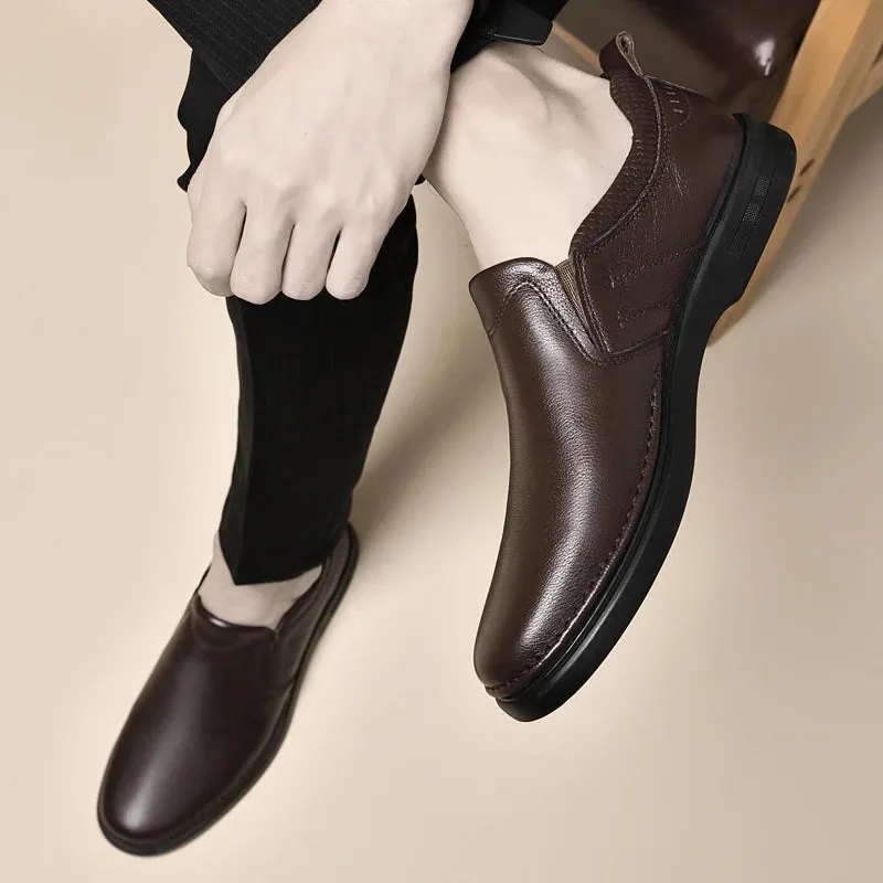 Classic Luxe Leder Business Schuhe