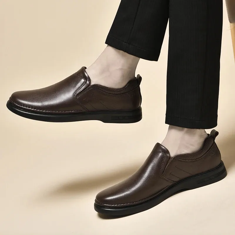 Classic Luxe Leder Business Schuhe