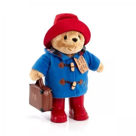 Classic Paddington Bear with Boots & Suitcase