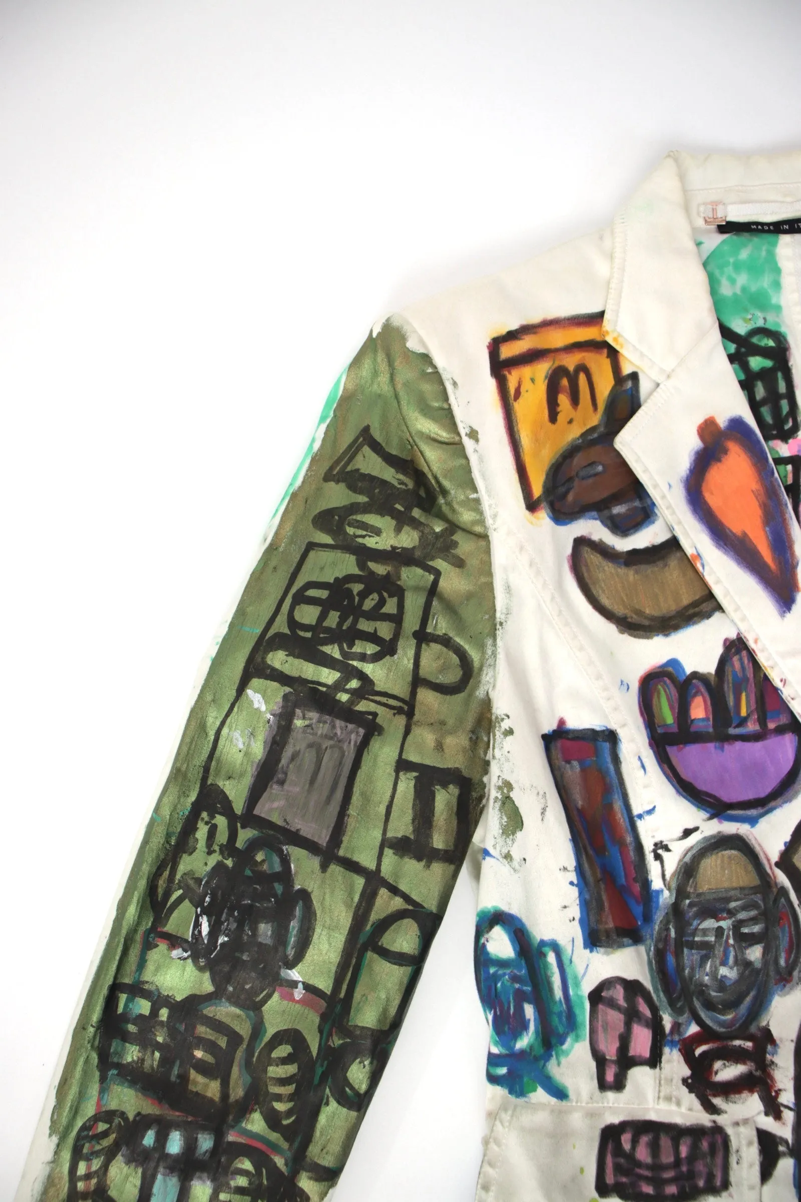 Creative Growth x George Wilson x Gucci Hand Painted Blazer*