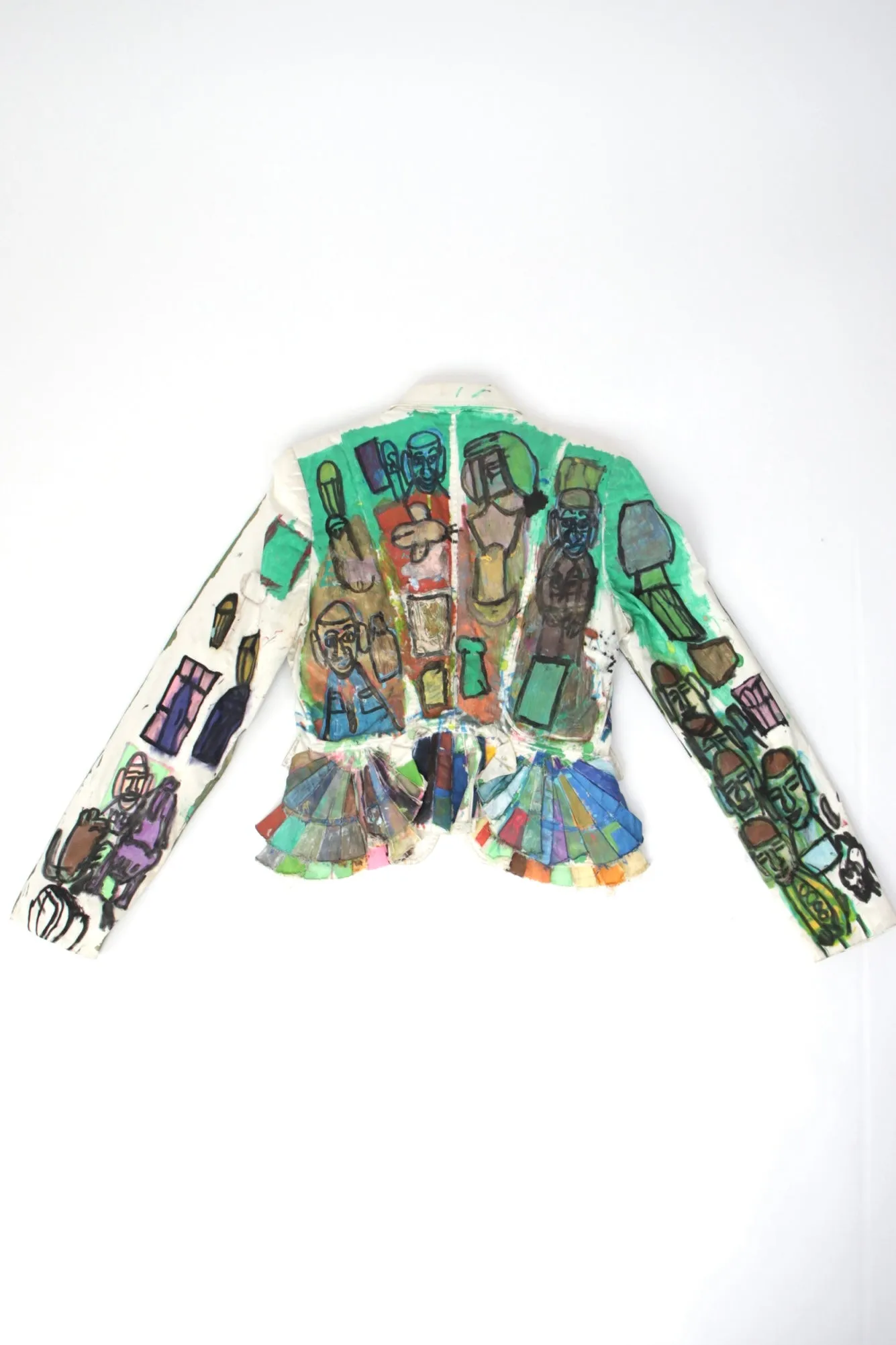Creative Growth x George Wilson x Gucci Hand Painted Blazer*