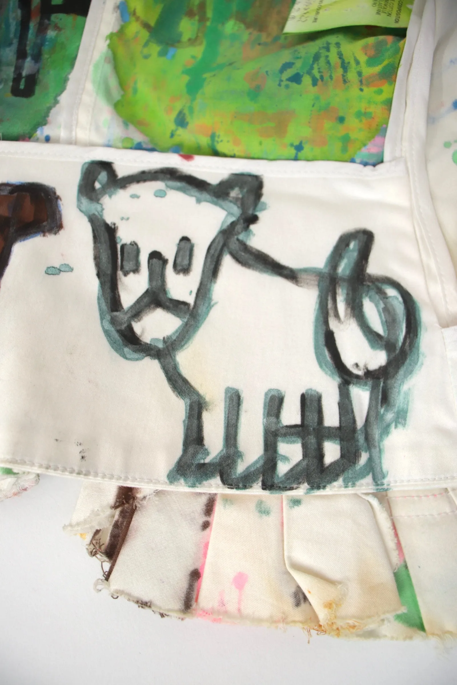 Creative Growth x George Wilson x Gucci Hand Painted Blazer*