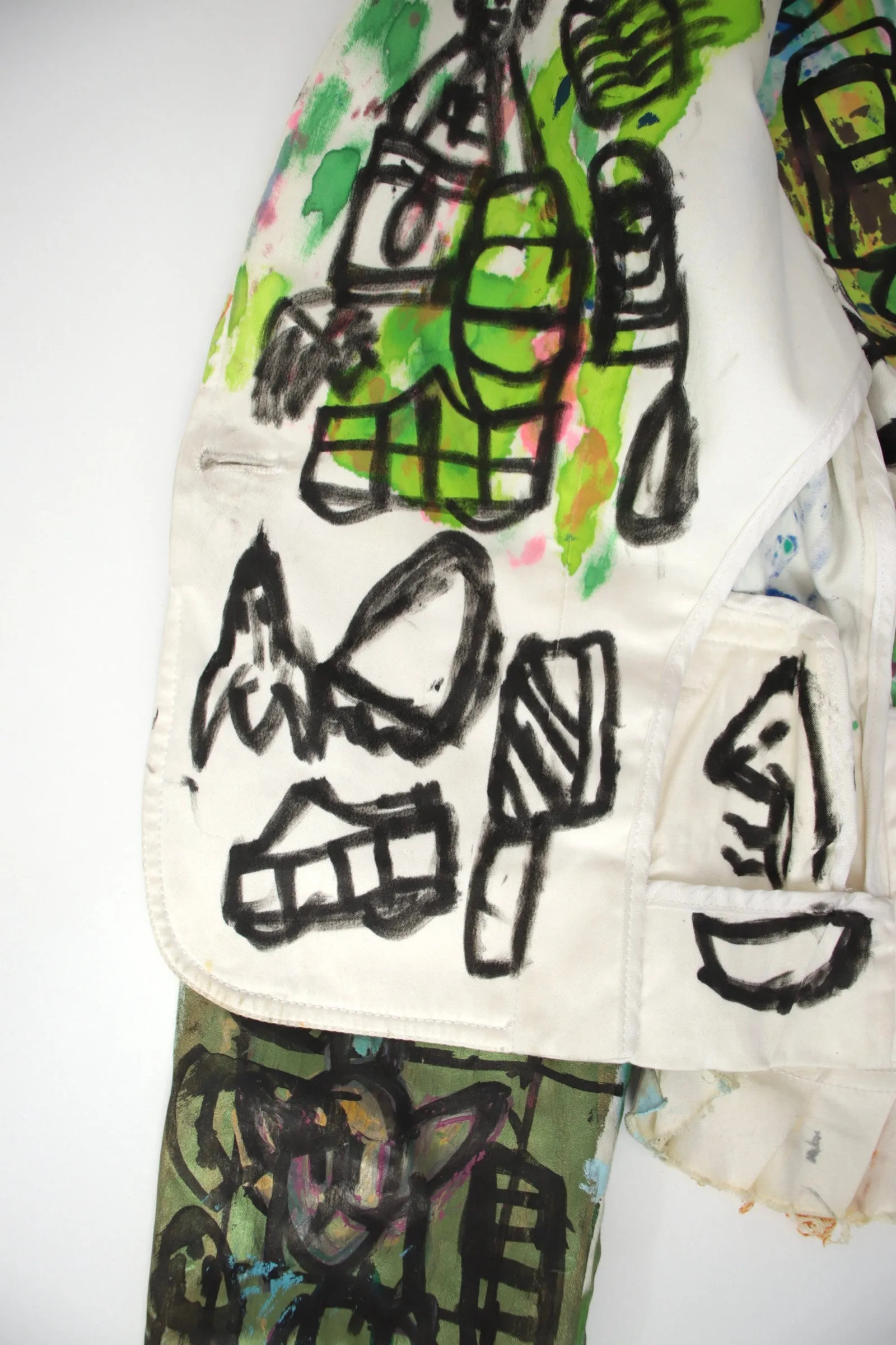 Creative Growth x George Wilson x Gucci Hand Painted Blazer*