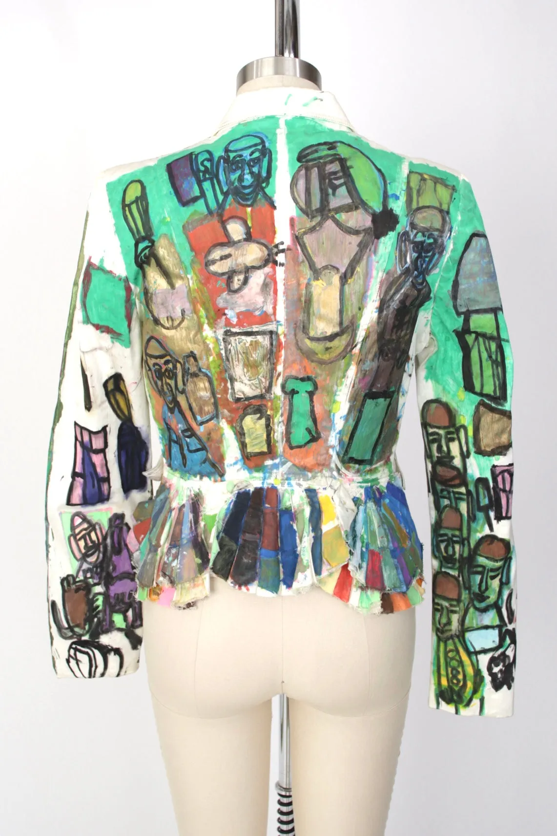 Creative Growth x George Wilson x Gucci Hand Painted Blazer*
