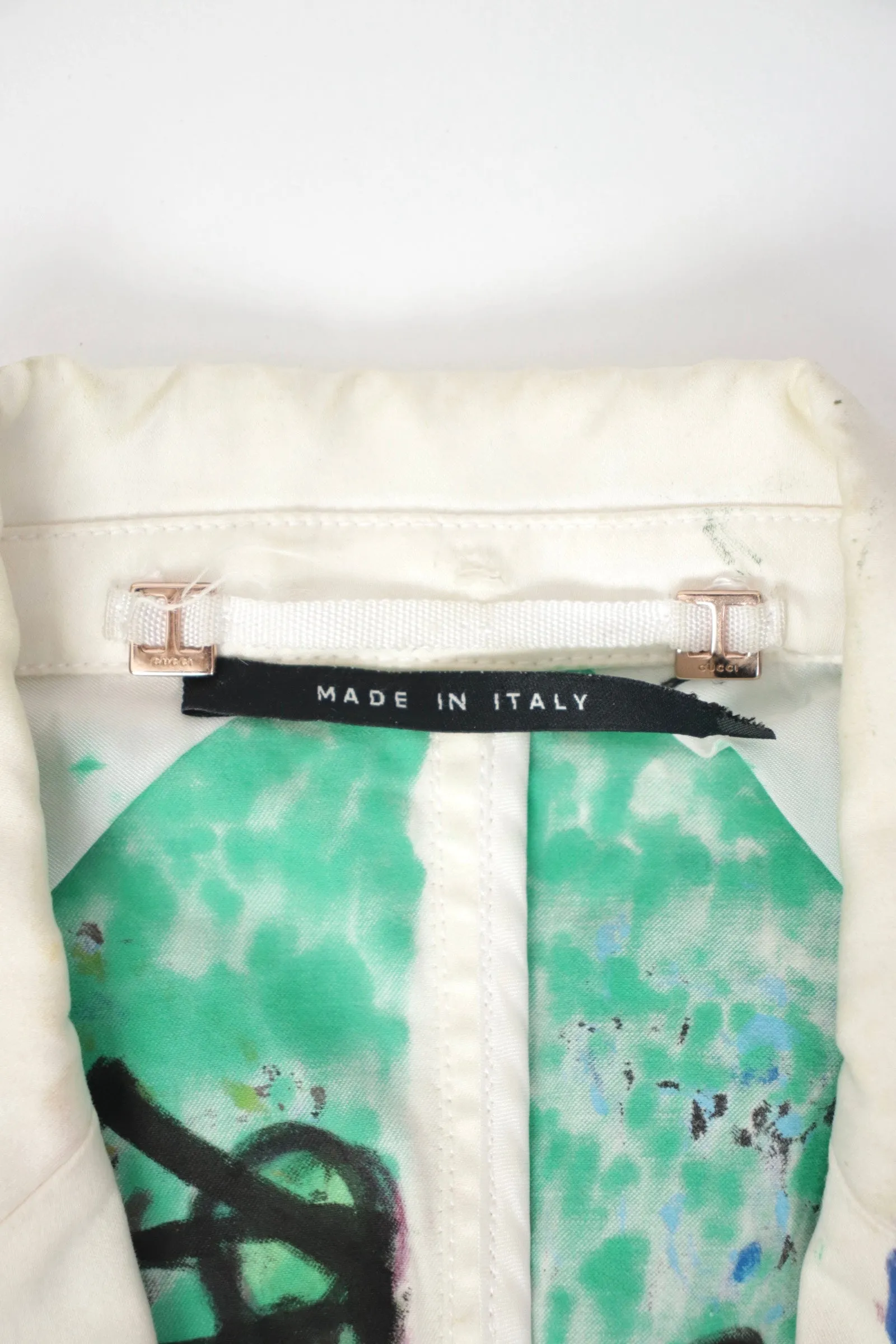 Creative Growth x George Wilson x Gucci Hand Painted Blazer*