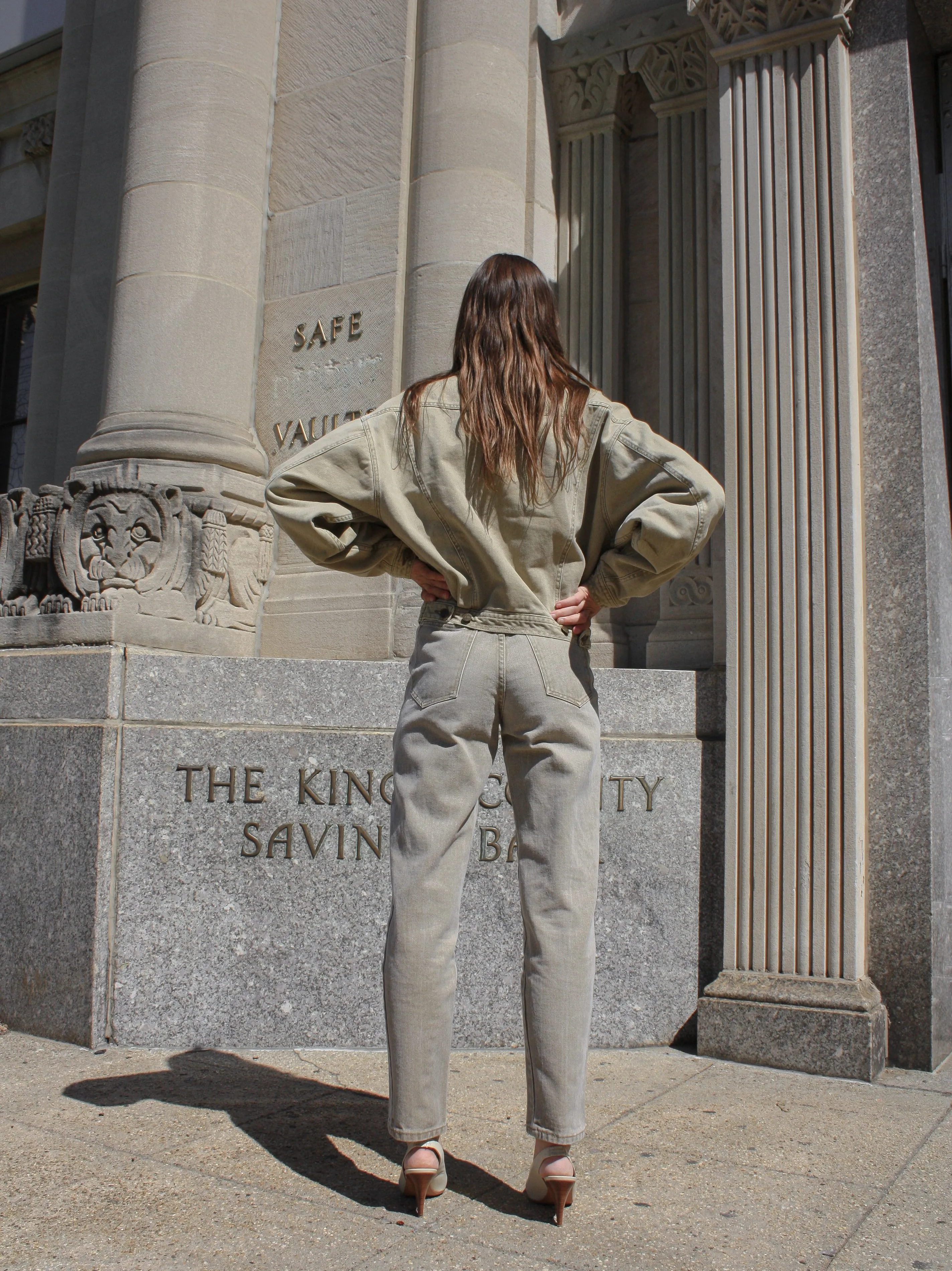 Cropped Denim Jacket