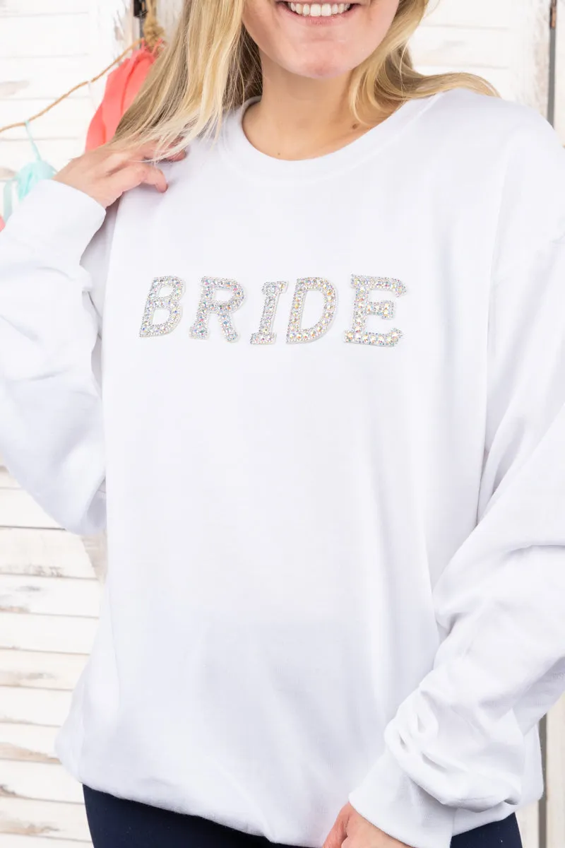 Crystal Patch Bride Unisex NuBlend Crew Sweatshirt