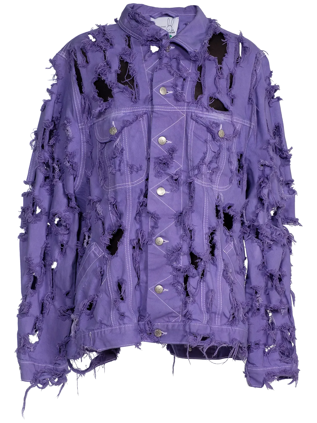 Destroyed Denim Jacket