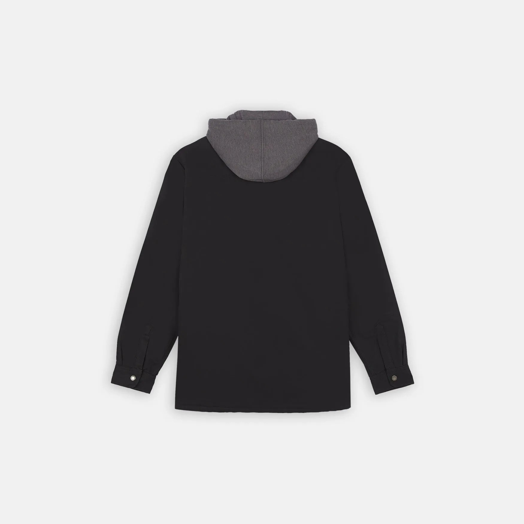 Dickies Fleece Hooded Duck Shirt Jac - Black