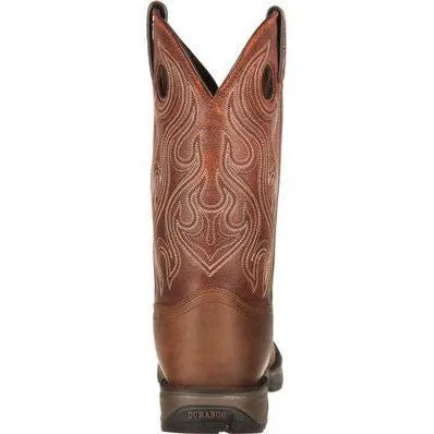 Durango Men's Rebel 12" Soft Toe Saddle Western Classic Boot- Brown- DB5474