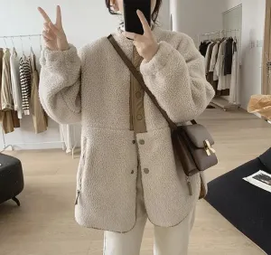 Elyna - Winter fleece jacket