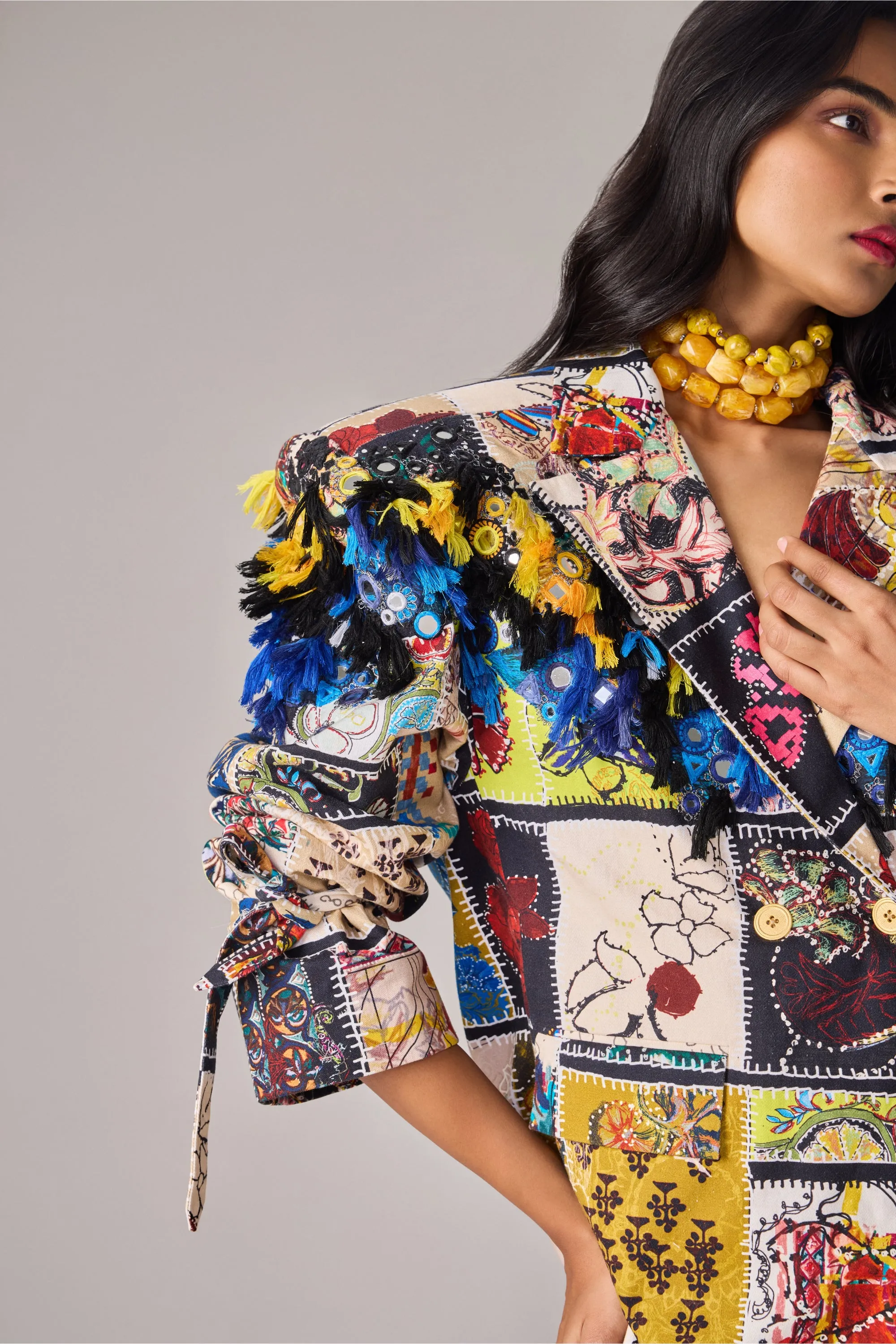 Ezra multicolor blazer