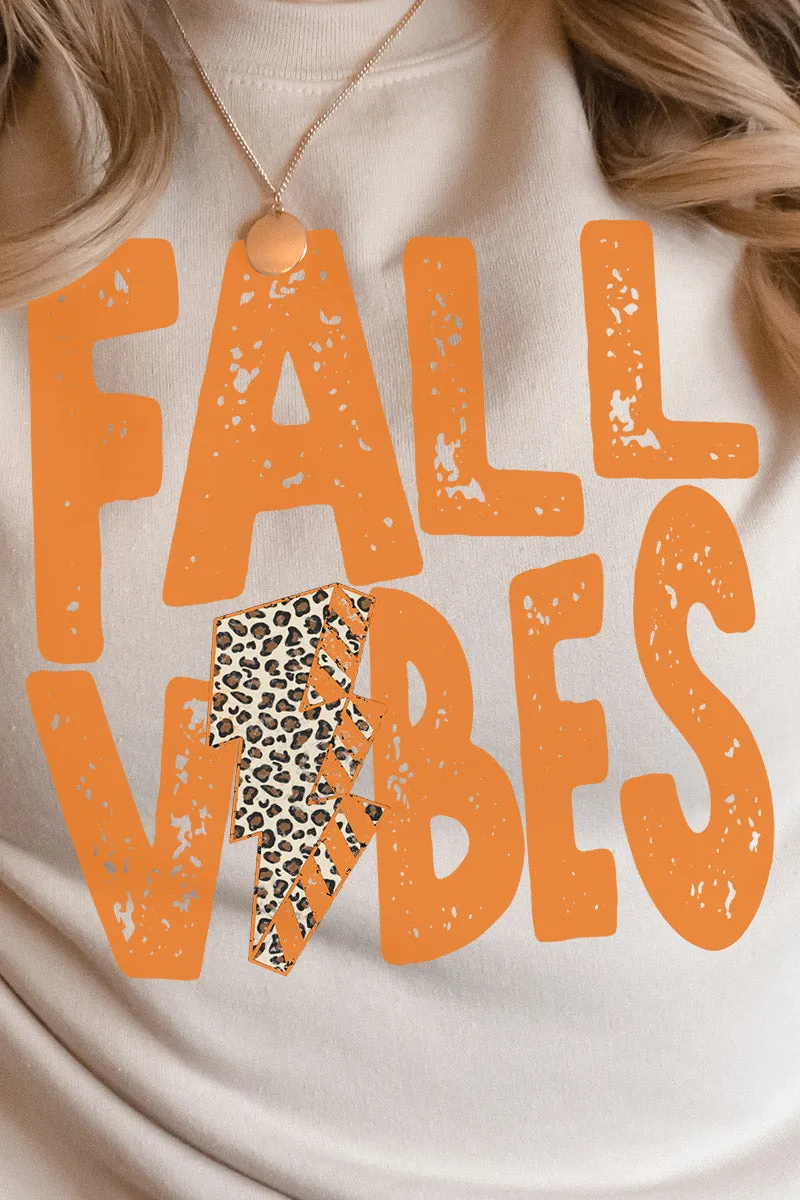 Fall Vibes Heavy-weight Crew Sweatshirt