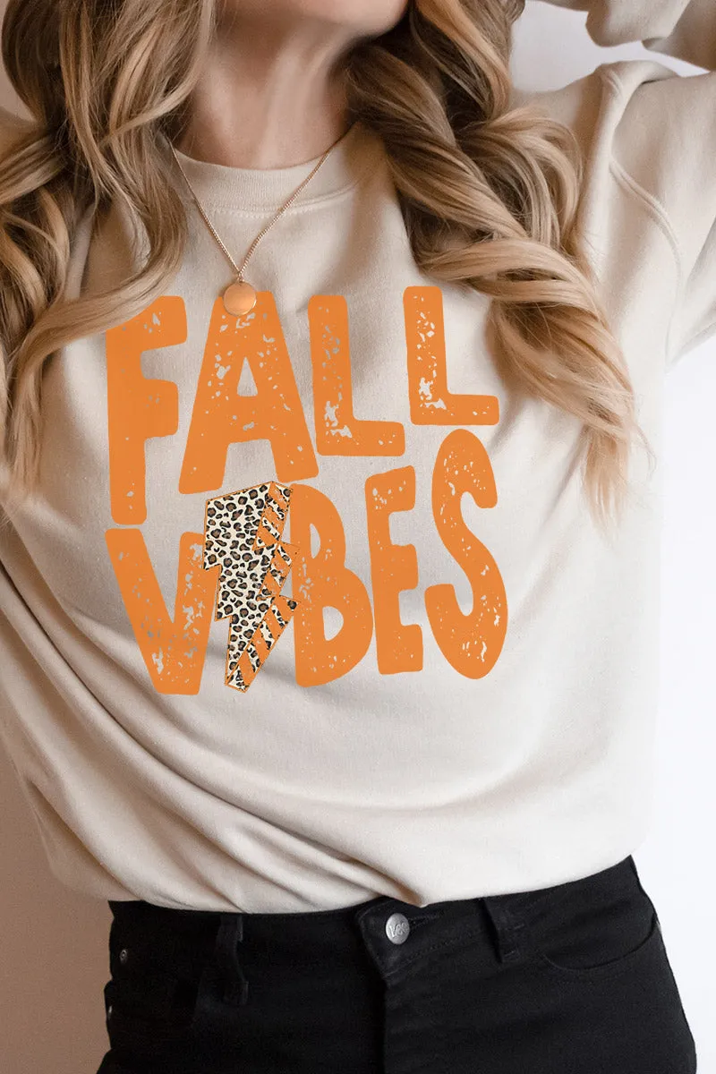 Fall Vibes Heavy-weight Crew Sweatshirt