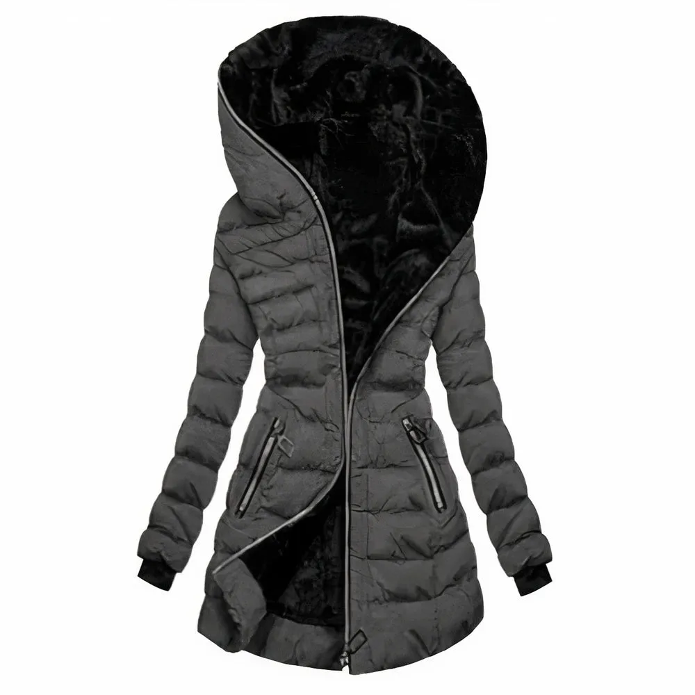 Fashionable winter parka for women - Lara