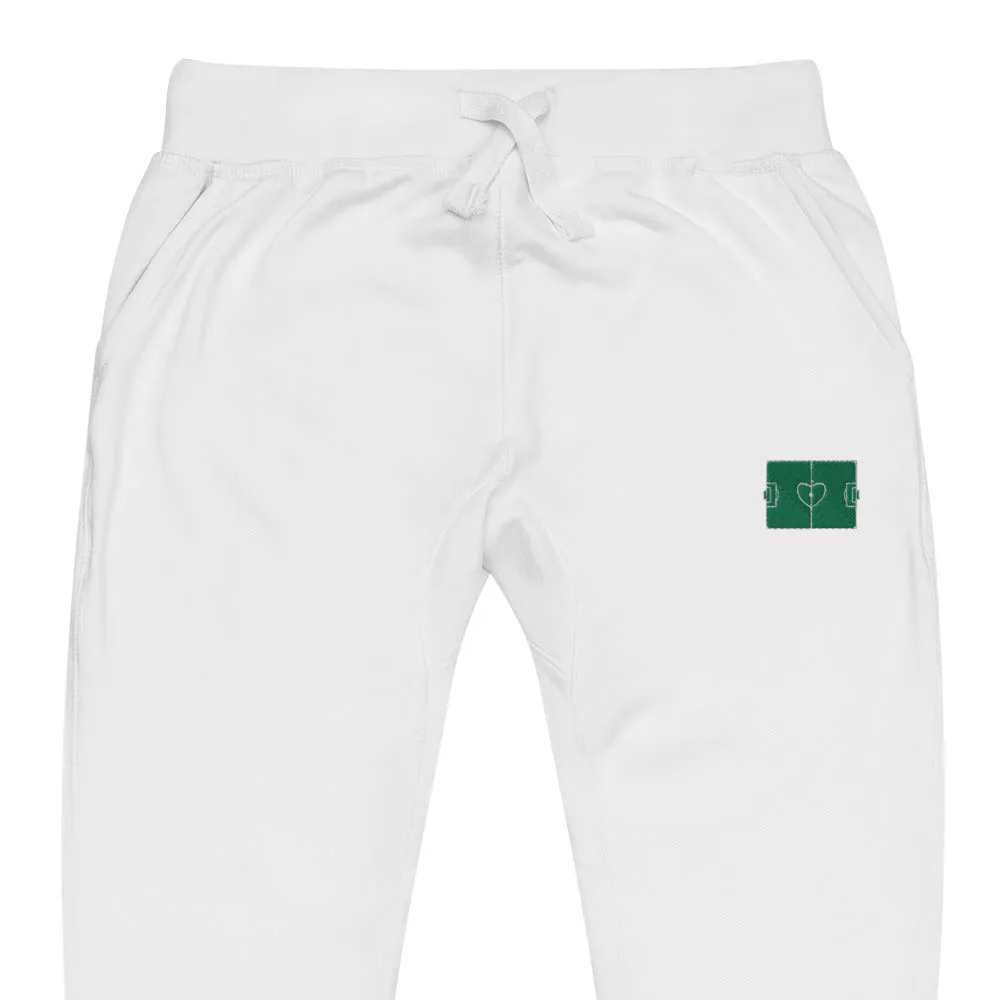 Field Love Fleece Embroidered Joggers