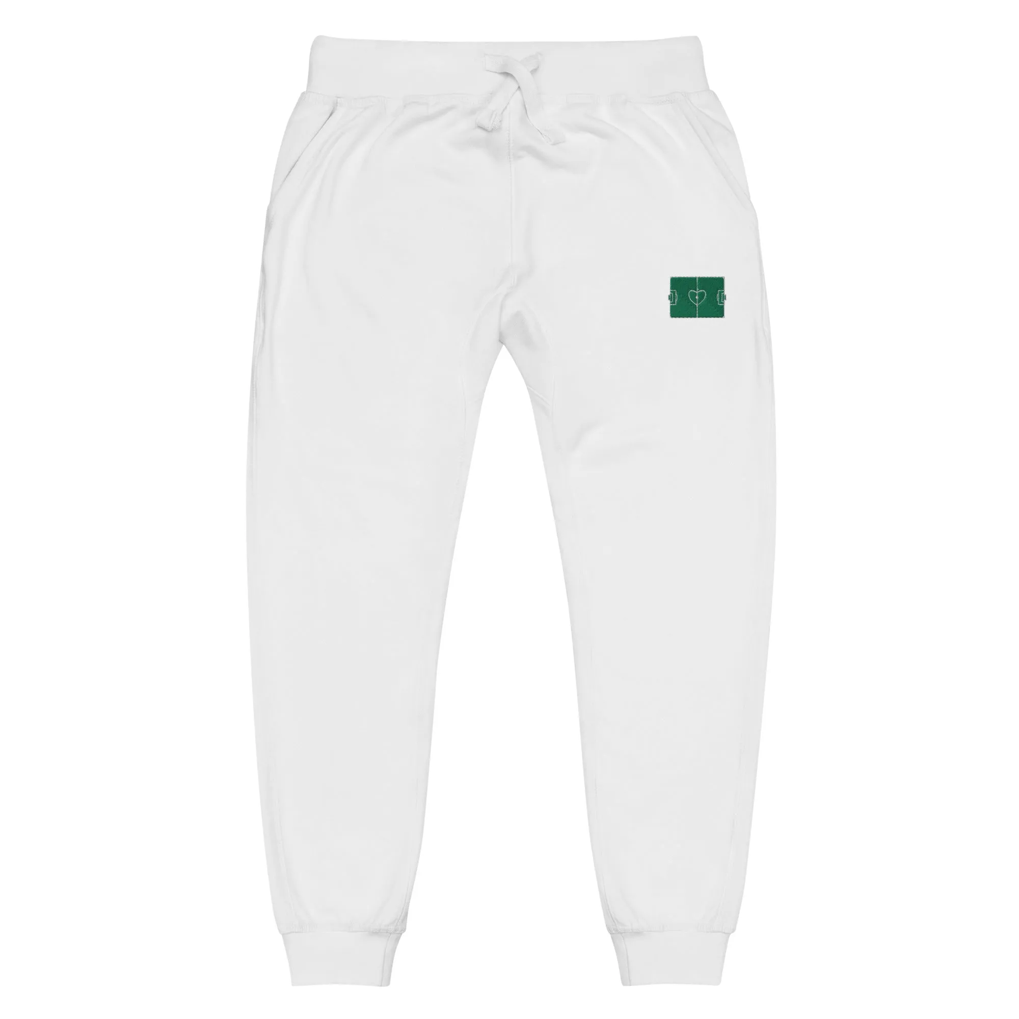 Field Love Fleece Embroidered Joggers
