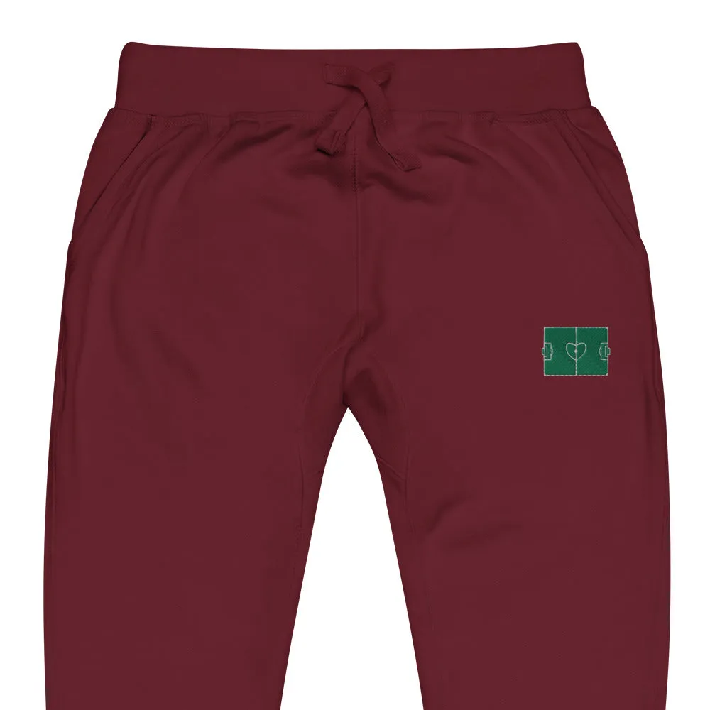 Field Love Fleece Embroidered Joggers