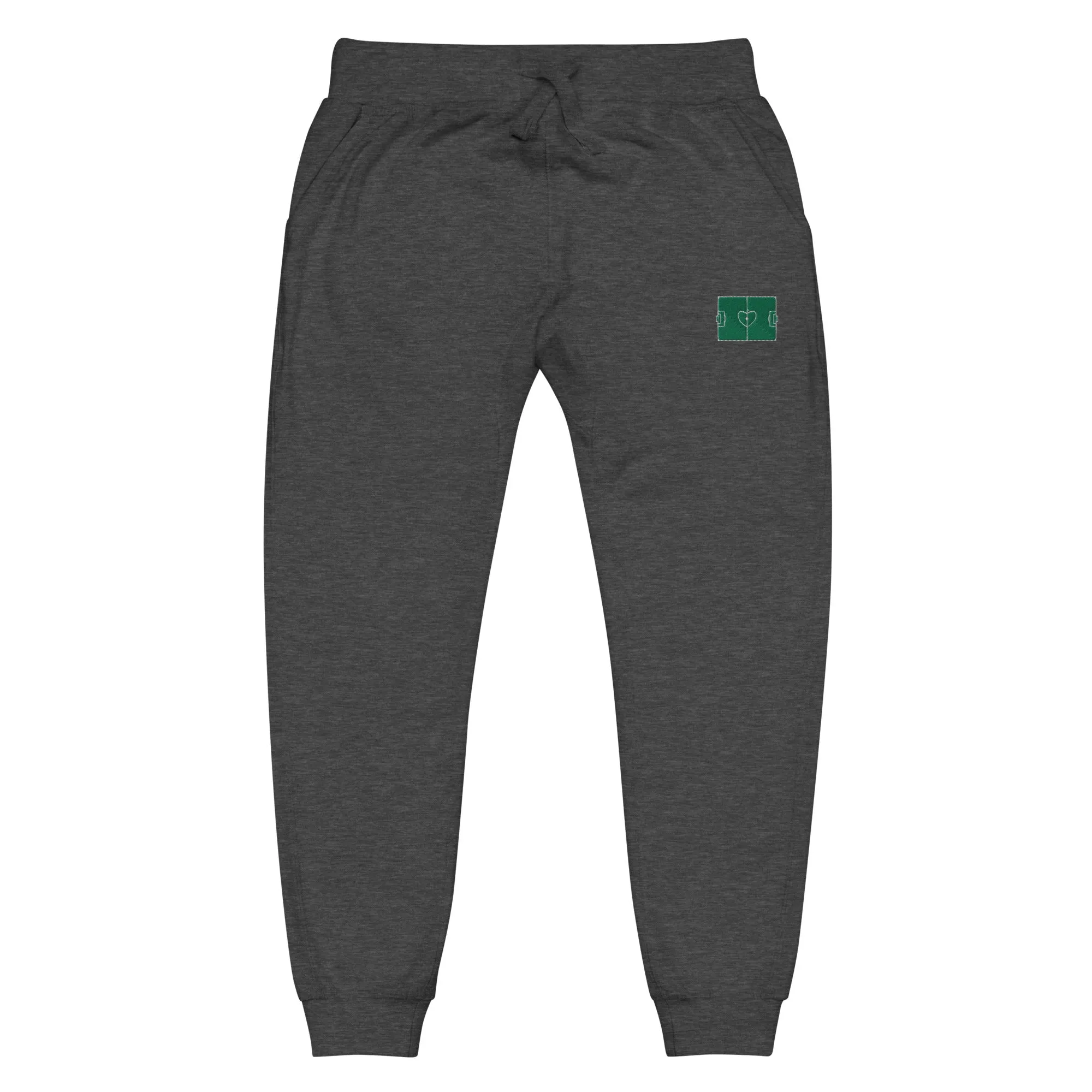 Field Love Fleece Embroidered Joggers