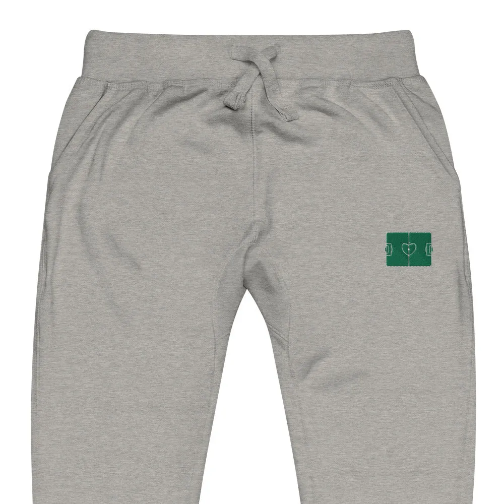 Field Love Fleece Embroidered Joggers