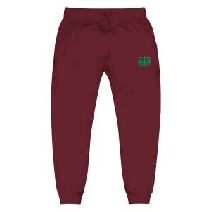 Field Love Fleece Embroidered Joggers