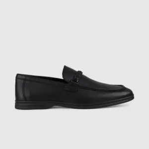 Formales Leather Loafers Black 2241A-1
