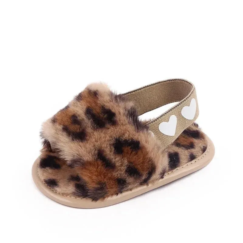 Fur Baby Breathable Soft Sandals