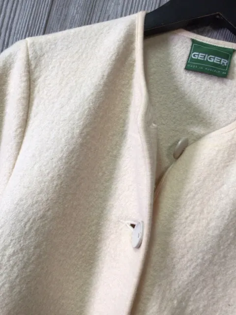 Geiger Boiled wool Blazer Size Large