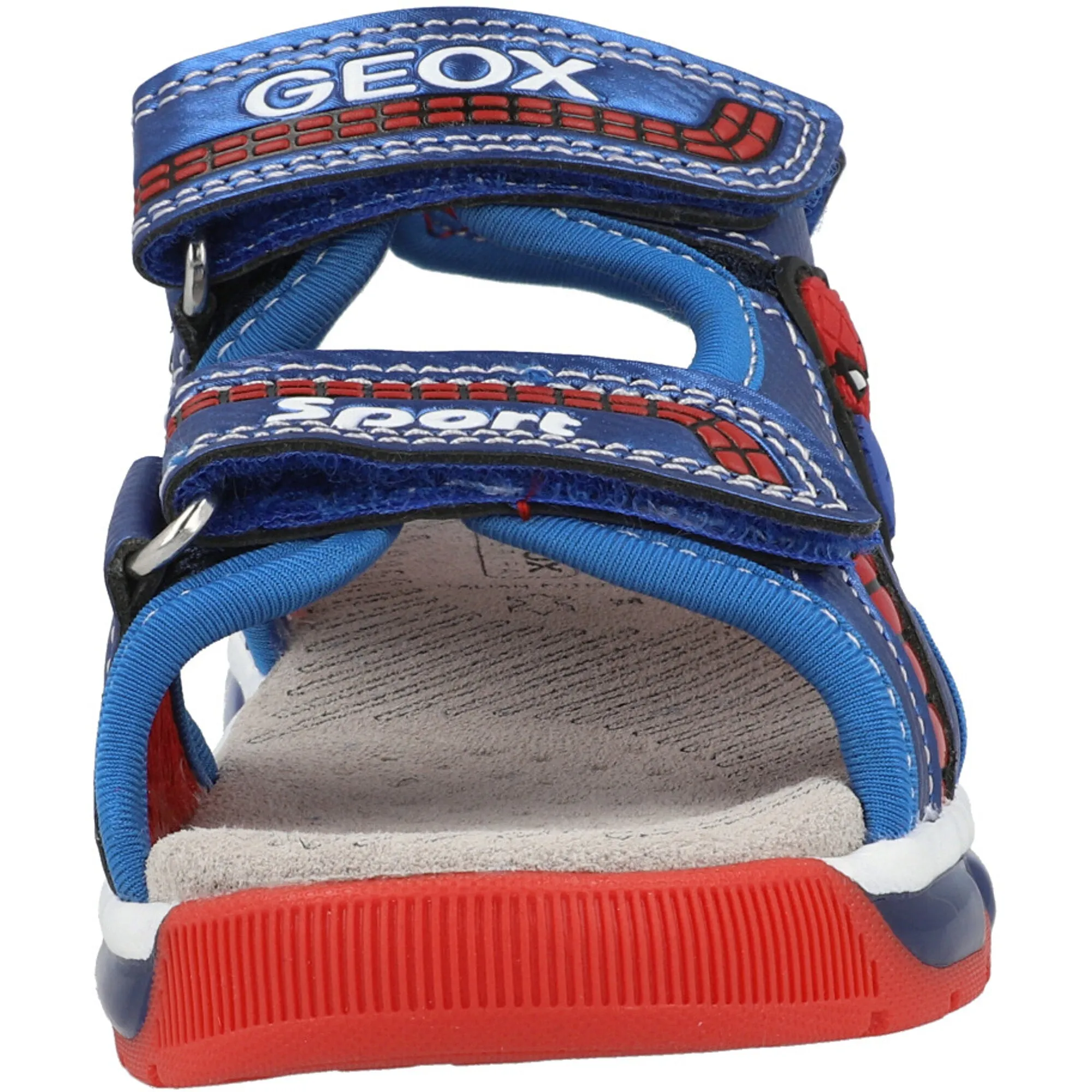 Geox Android Junior Navy Sandals with Lights