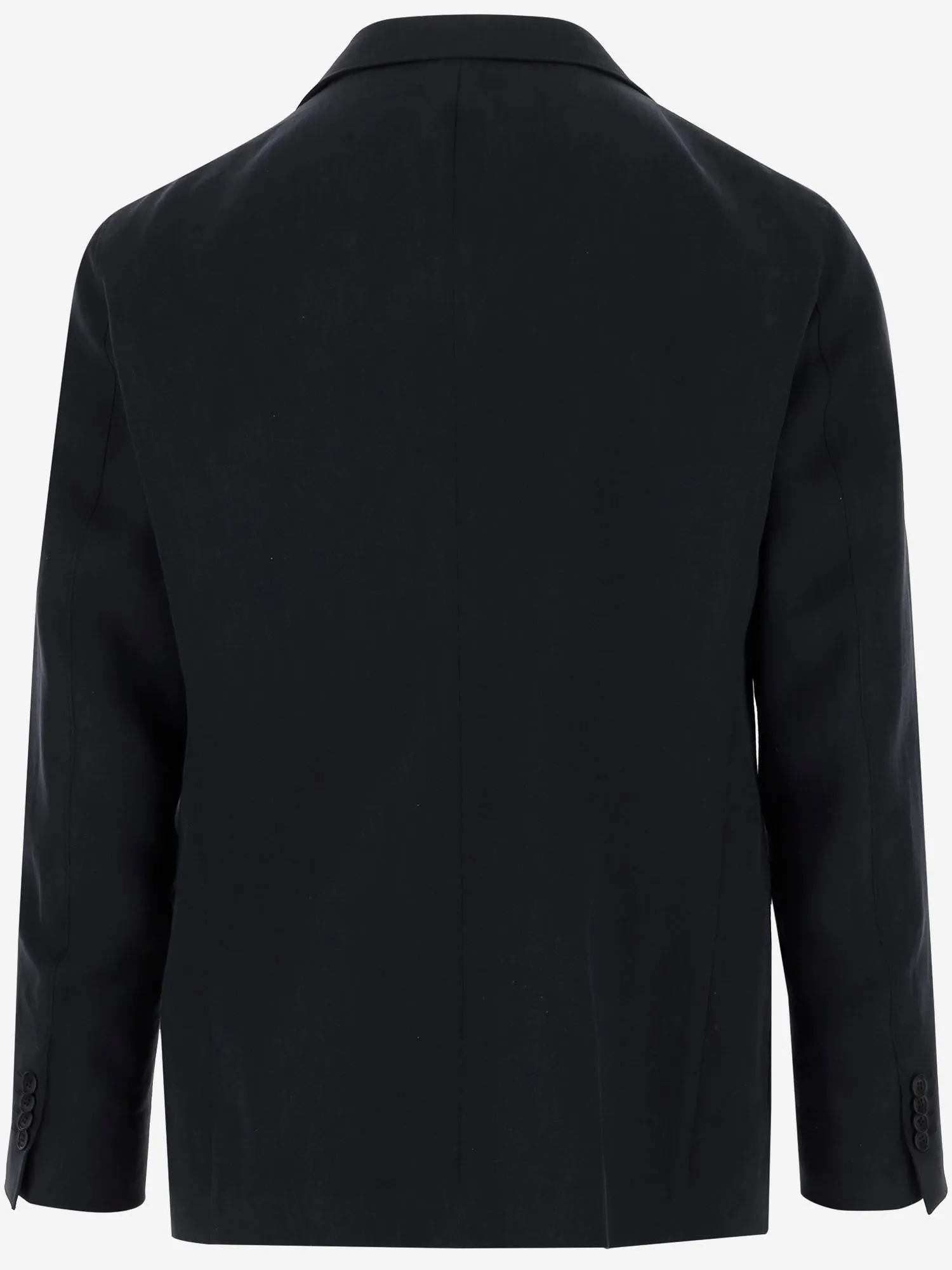 Giorgio Armani Single Breasted Linen Blazer