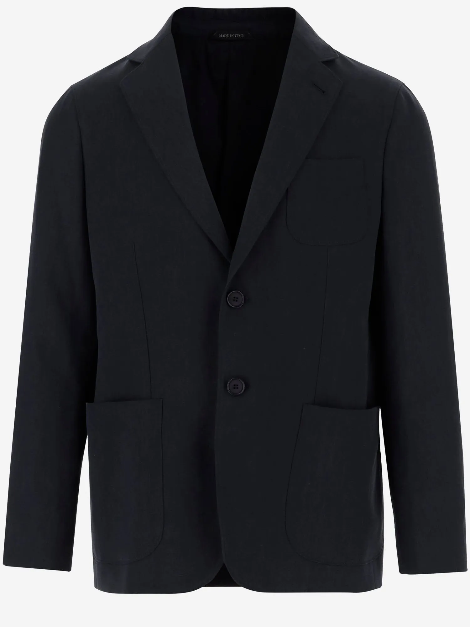 Giorgio Armani Single Breasted Linen Blazer