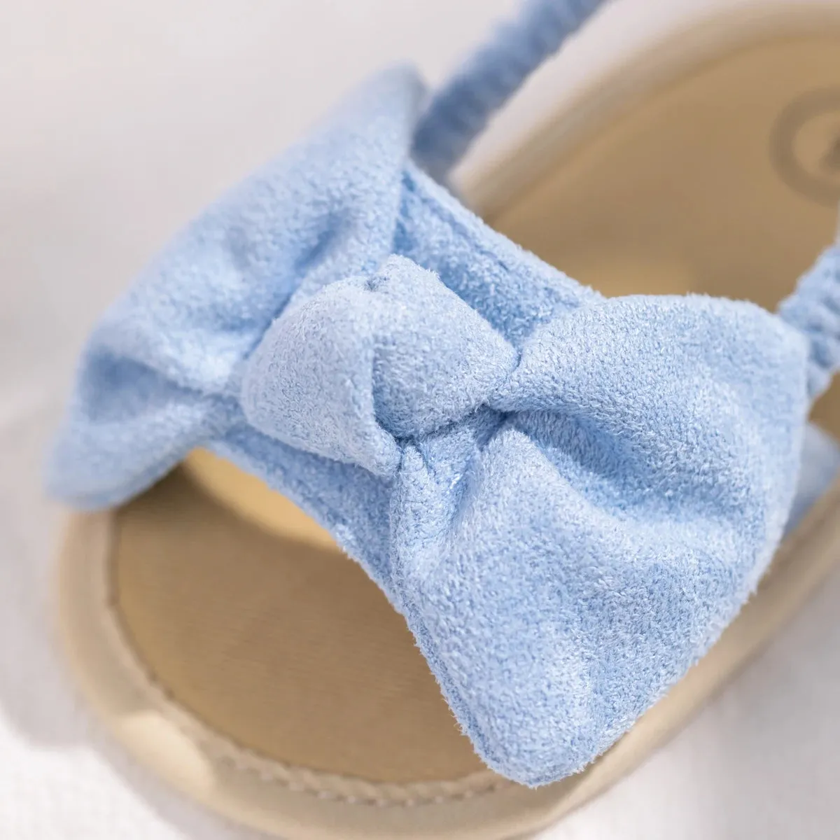 Girls Breathable Open Toe Blue Sandals