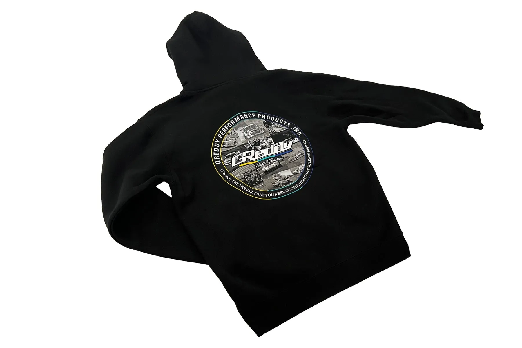 GReddy Performance Zip Hood - Black