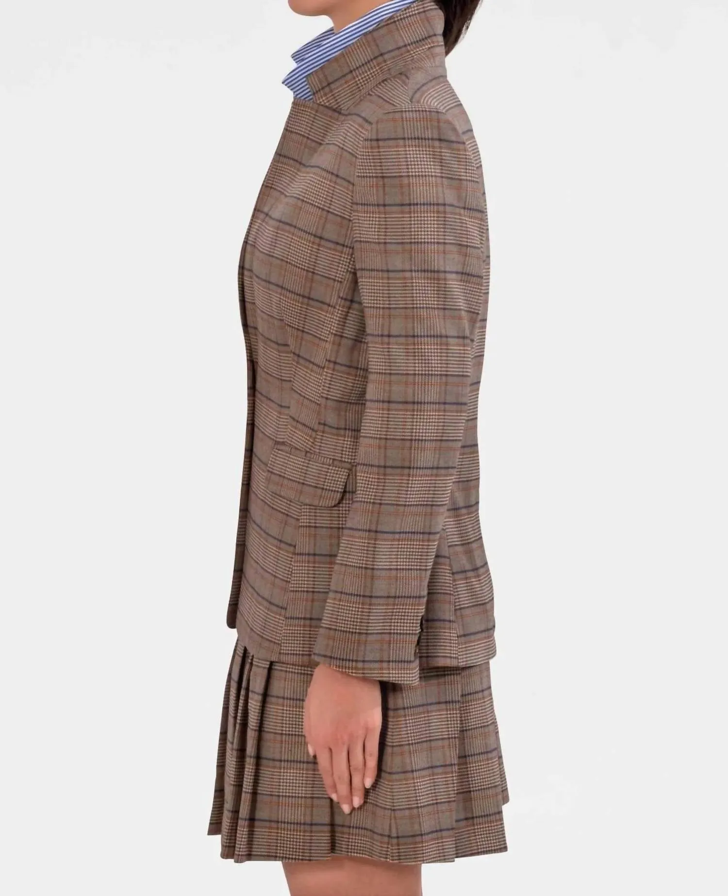 Gretchen Scott - Prepatory Plaid Blazer