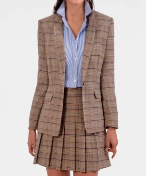 Gretchen Scott - Prepatory Plaid Blazer