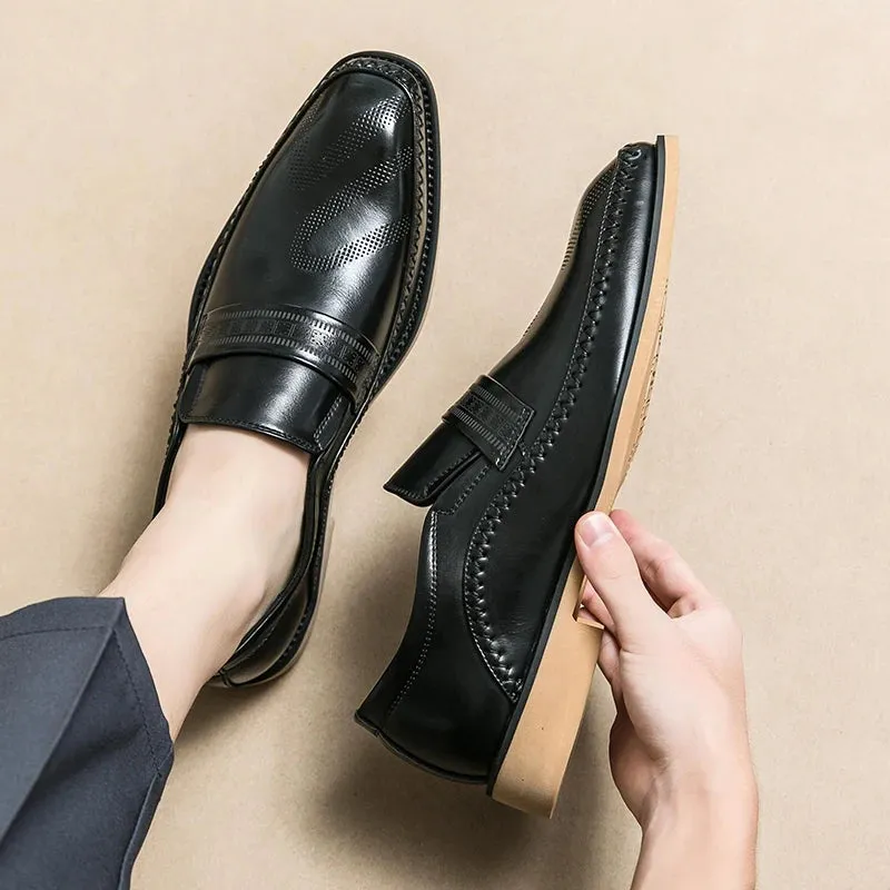 Handgefertigte Retro-Abendschuhe von Men