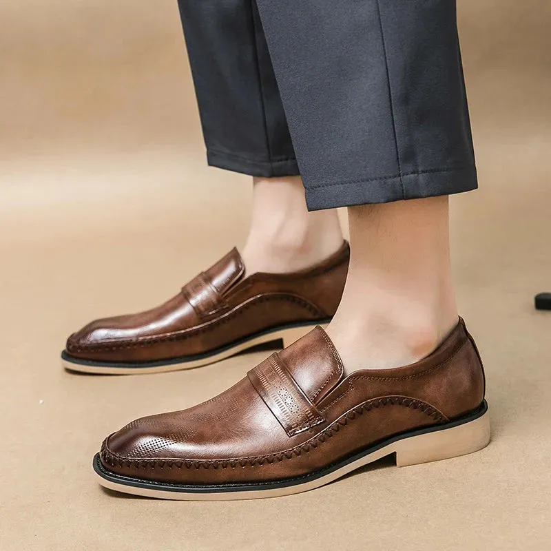 Handgefertigte Retro-Abendschuhe von Men