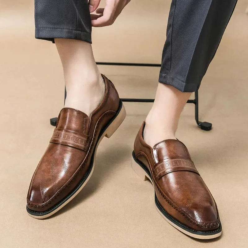 Handgefertigte Retro-Abendschuhe von Men