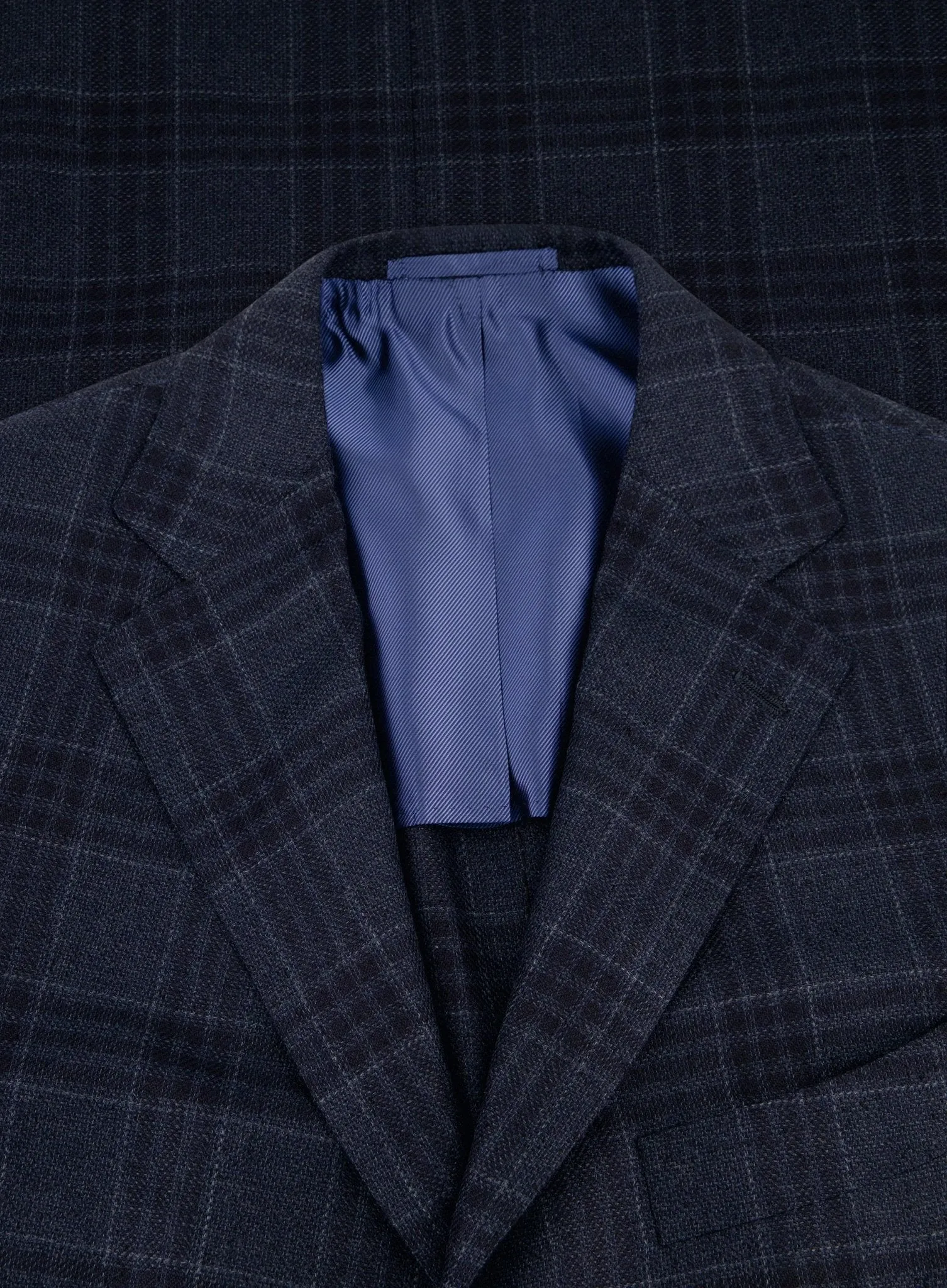 Handgemaakt glencheck jasje van Cashmere