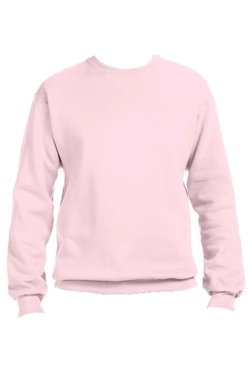 Happy Face Baseball Vibes Unisex NuBlend Crew Sweatshirt