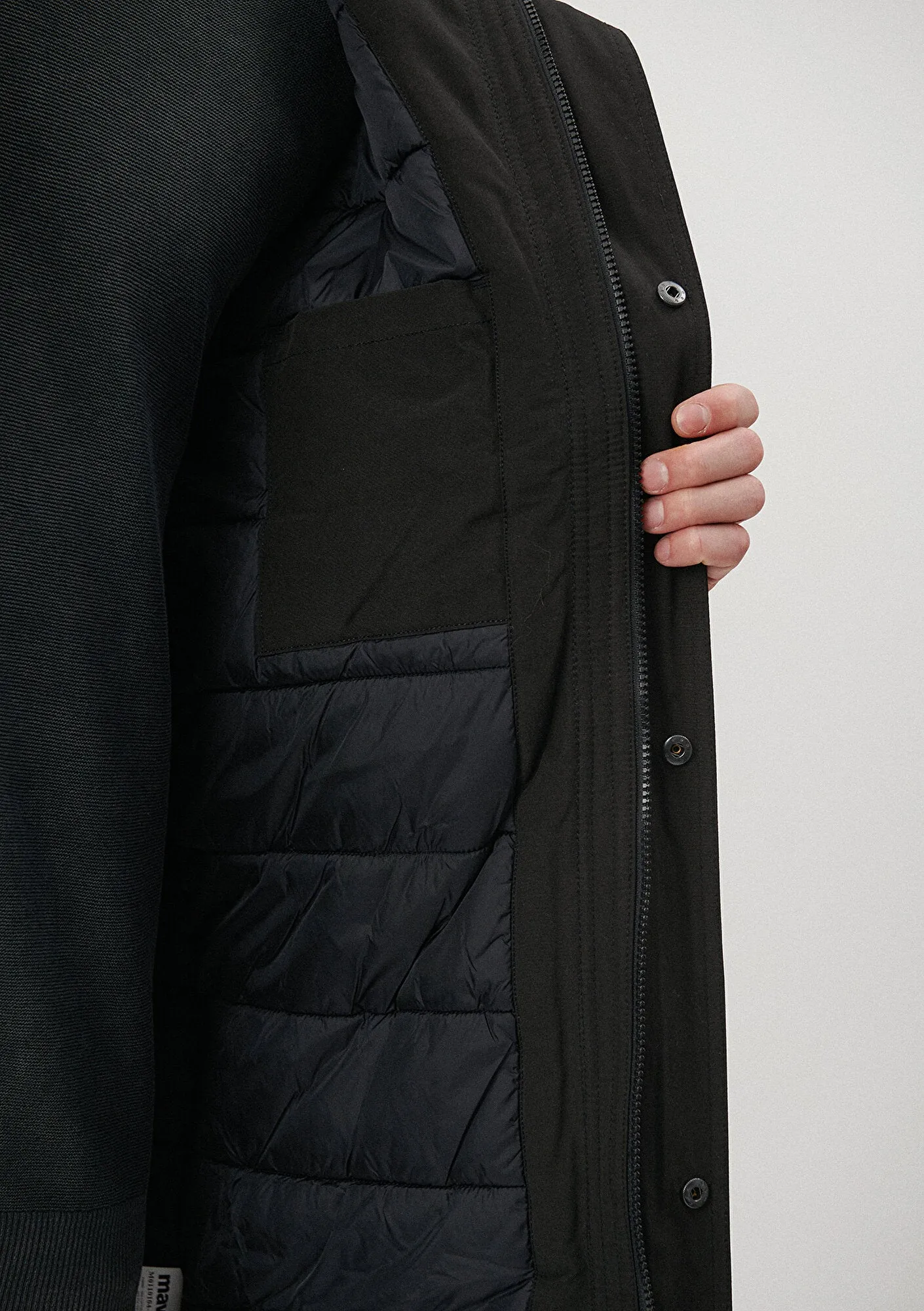 Hooded Black Jacket