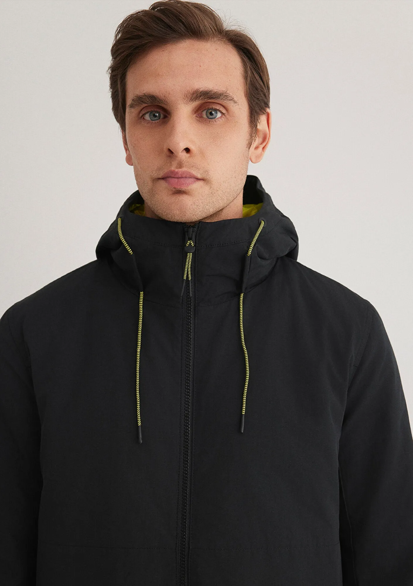 Hooded Black Jacket