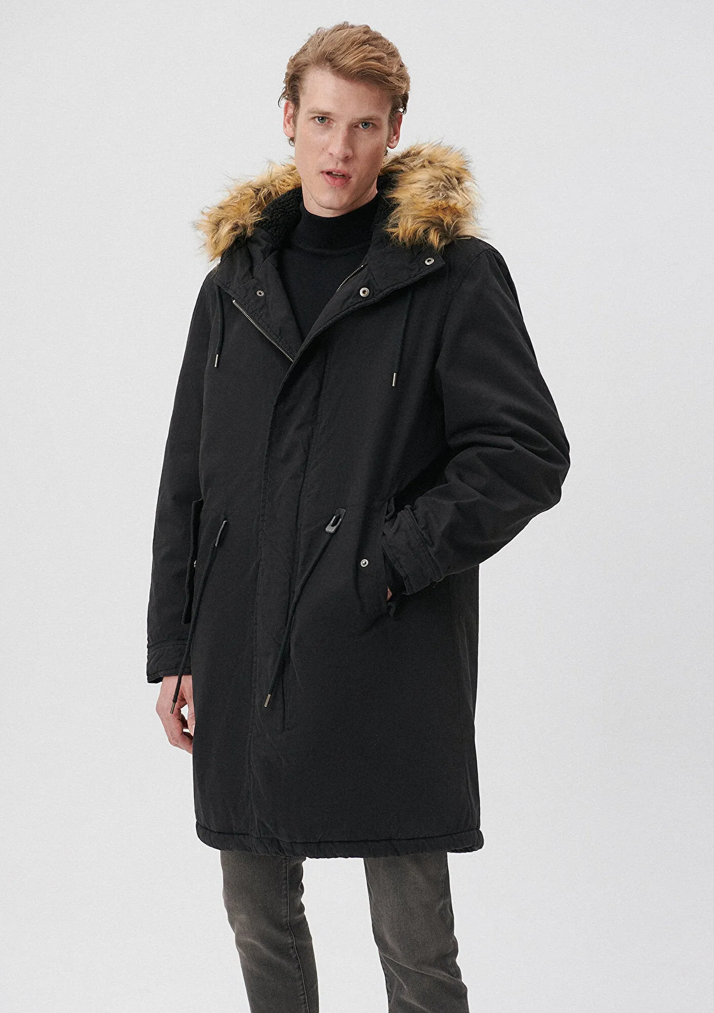 Hooded Black Jacket